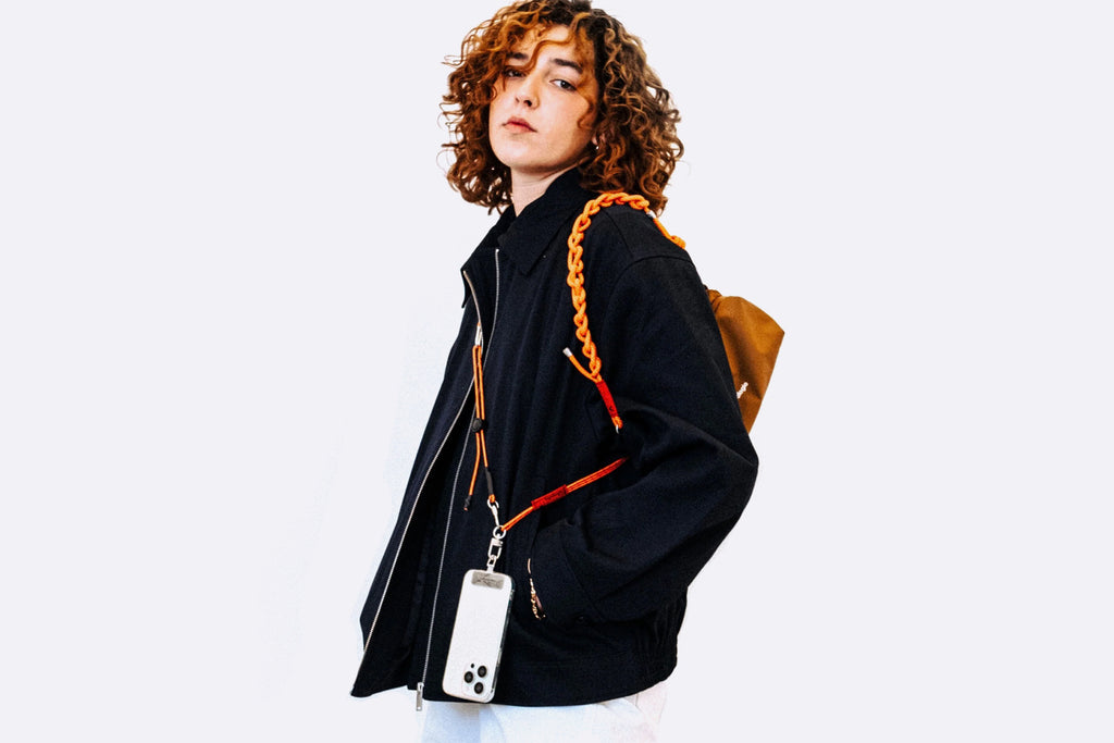 Adaptador Topologie Phone Strap Adapter Gris Unisex