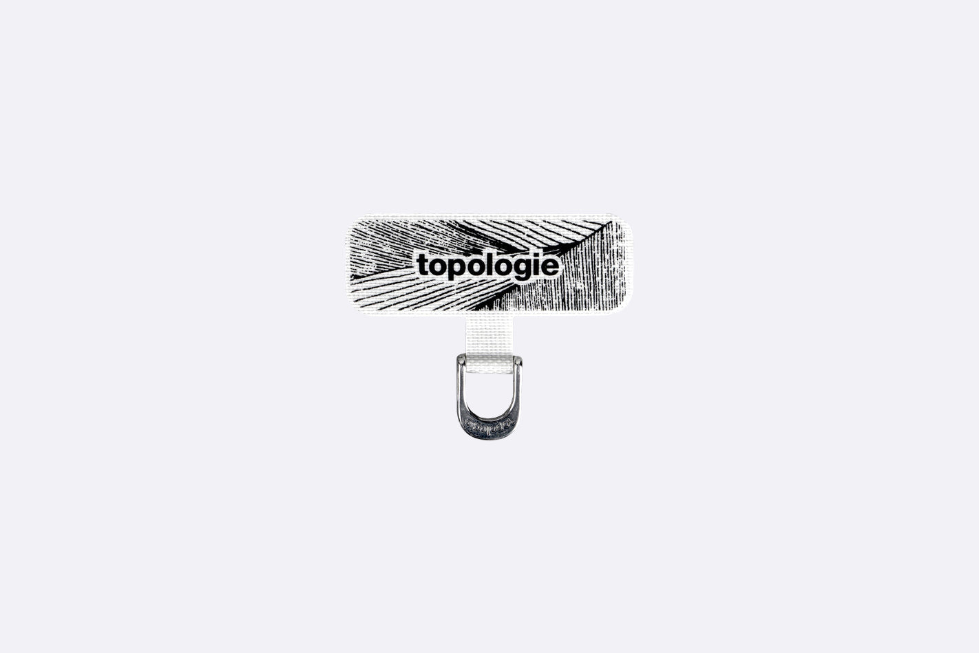 Adaptador Topologie Phone Strap Adapter Gris Unisex