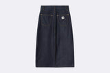 Falda Carhartt WIP Brandon Skirt Azul marino para Mujer