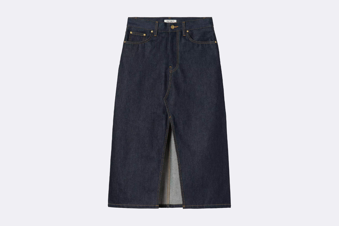 Falda Carhartt WIP Brandon Skirt Azul marino para Mujer