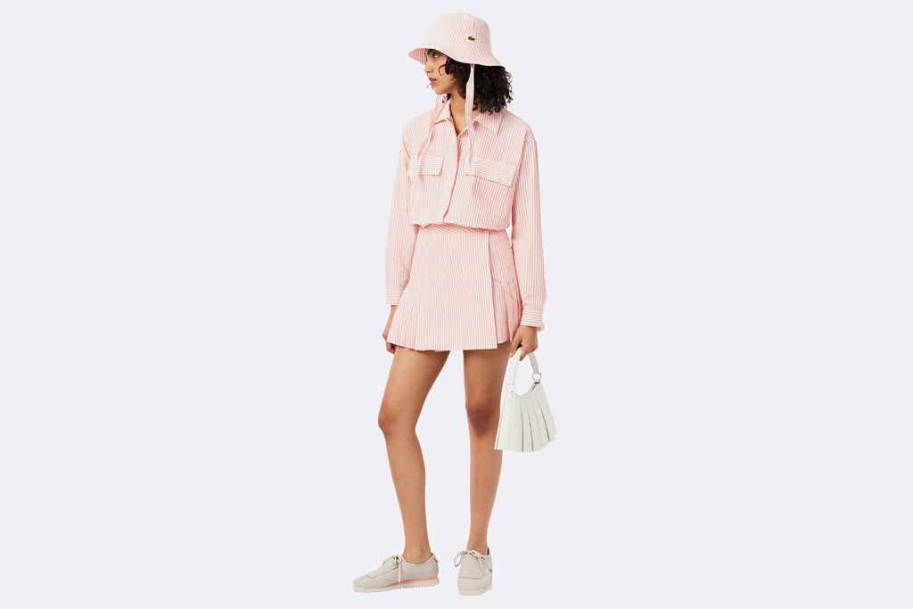 Falda Lacoste Short Skirt Naranja para Mujer