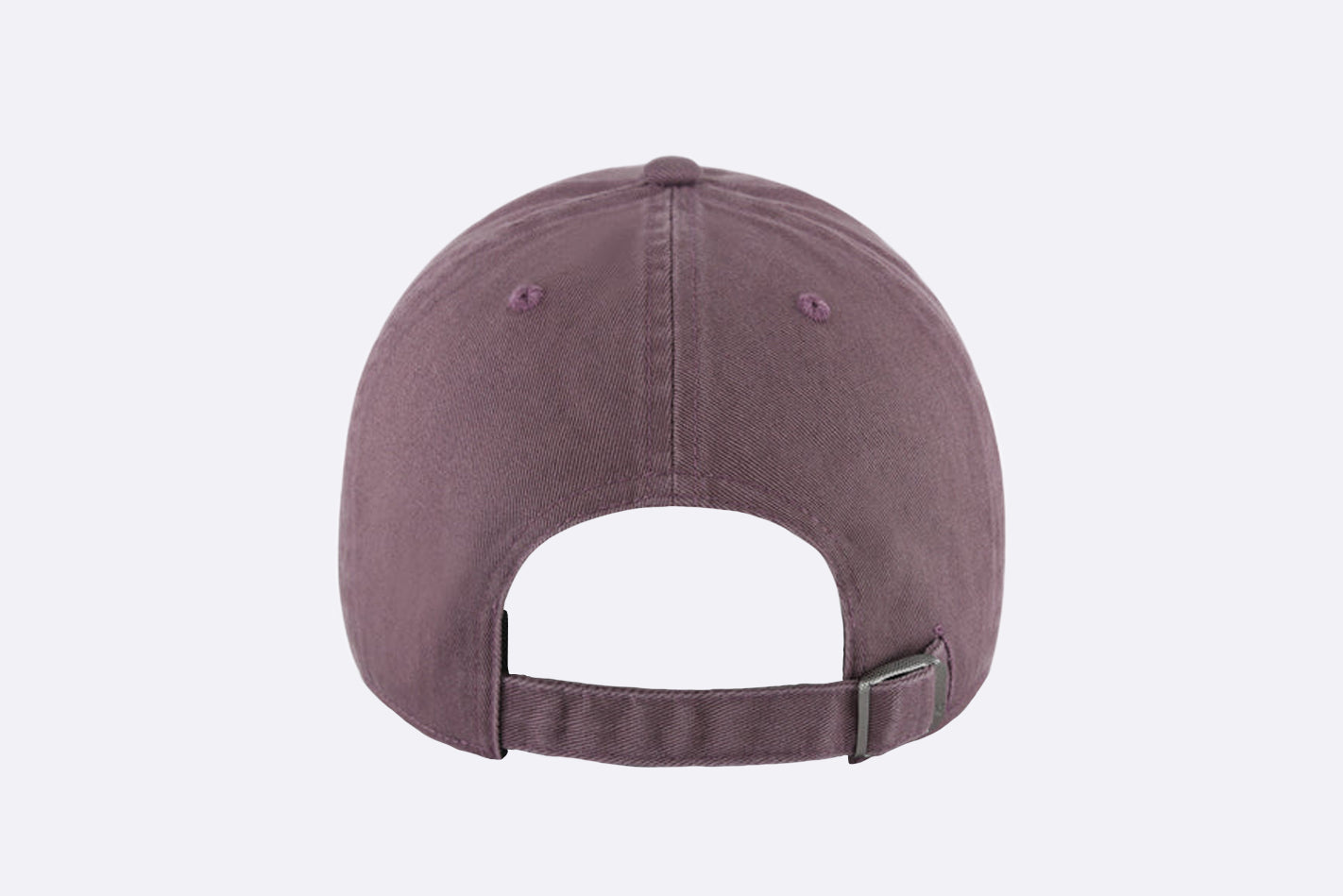 Gorra unisex 47 Brand en color granate, vista trasera