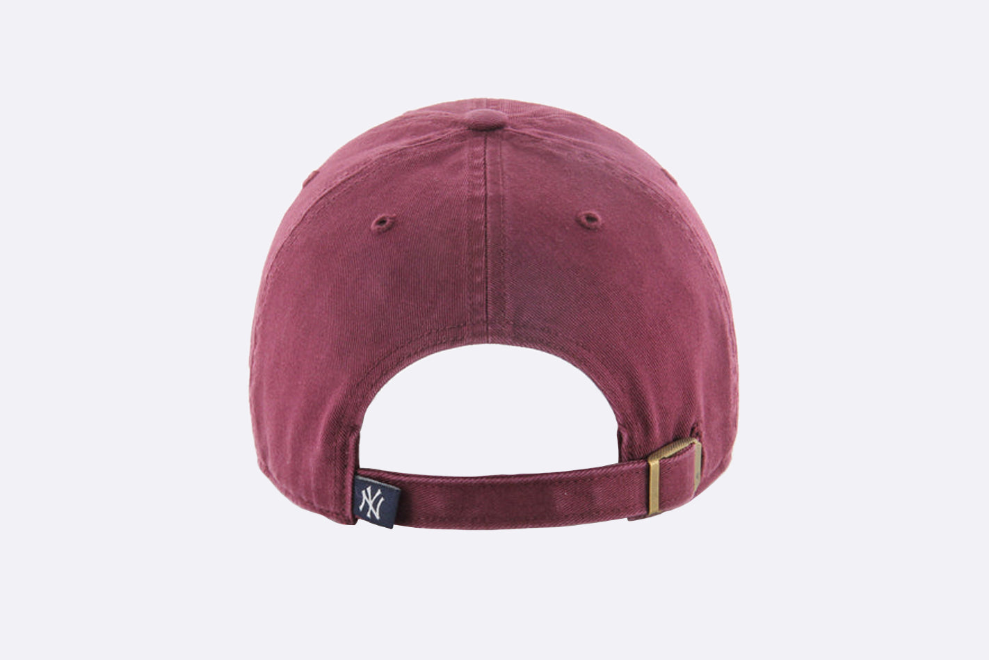 Gorra MLB New York Yankees 47 Brand en color granate Unisex, vista trasera