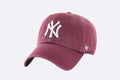 Gorra MLB New York Yankees 47 Brand en color granate Unisex, vista frontal