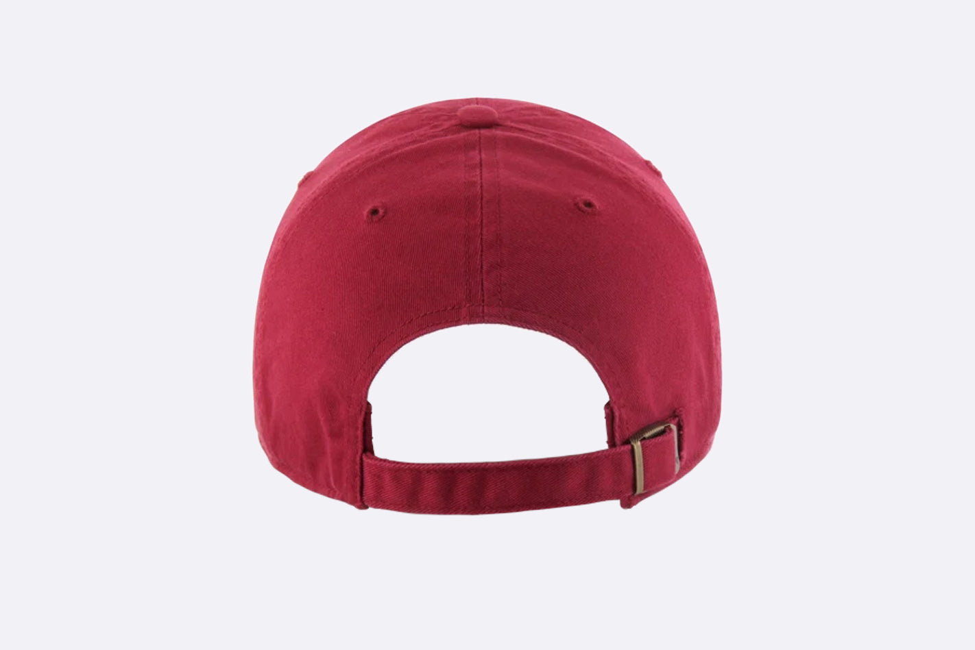 Gorra MLB New York Yankees 47 Brand en color rojo Unisex, vista trasera