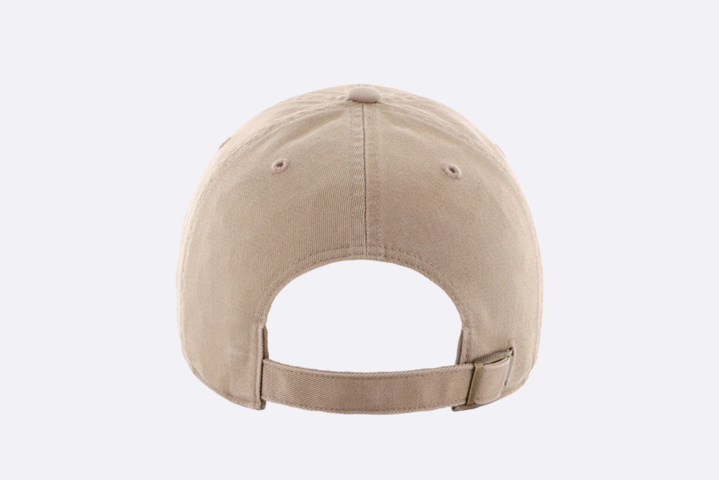 Gorra unisex 47 Brand en color beige, vista trasera