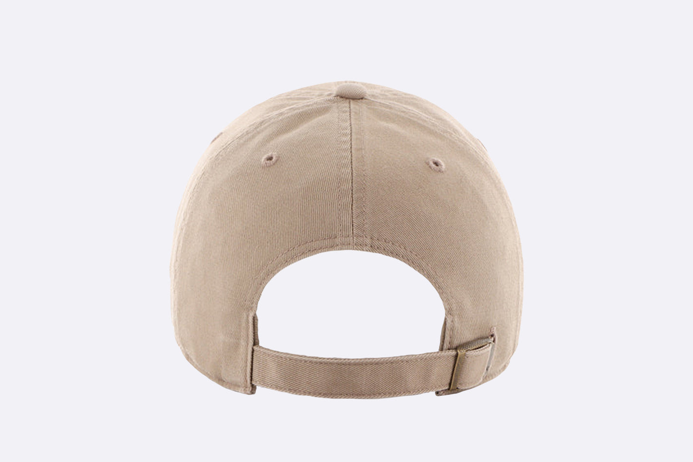 Gorra unisex 47 Brand en color beige, vista trasera