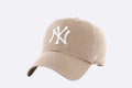Gorra unisex 47 Brand en color beige, vista lateral