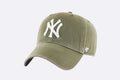 Gorra MLB New York Yankees 47 Brand en color verde Unisex, vista frontal