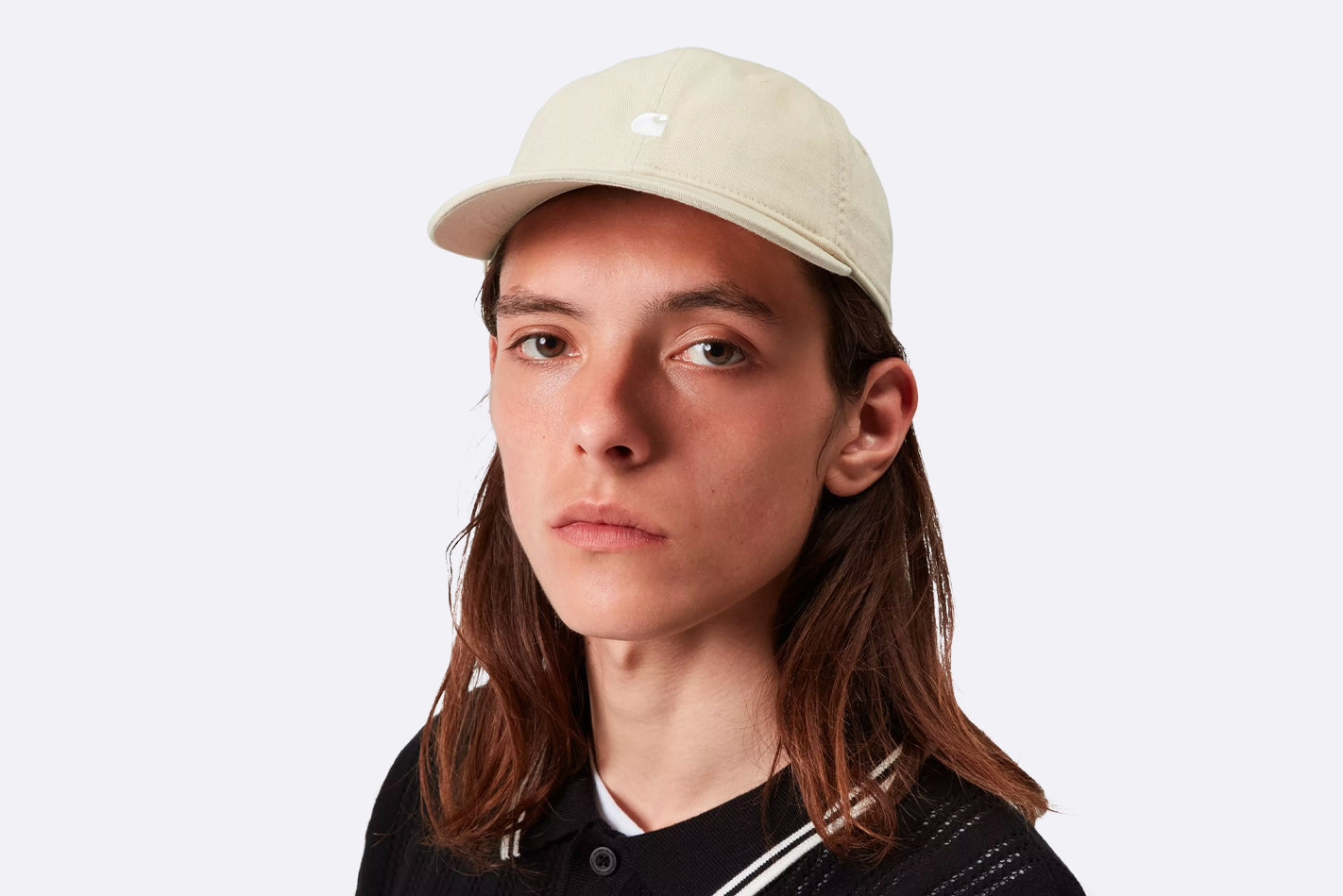 Gorra Carhartt WIP Logo Cap Beige Unisex