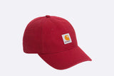 Gorra Carhartt WIP Selby Canvas Cap Scarlet Stone Washed