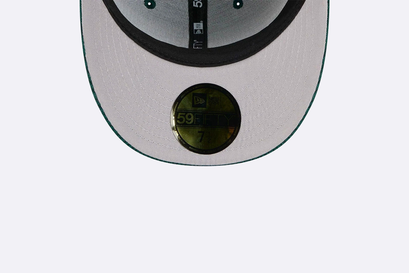 Gorra New Era Athletics MLB Chenille Pop 59FIFTY Fitted Verde Oscuro