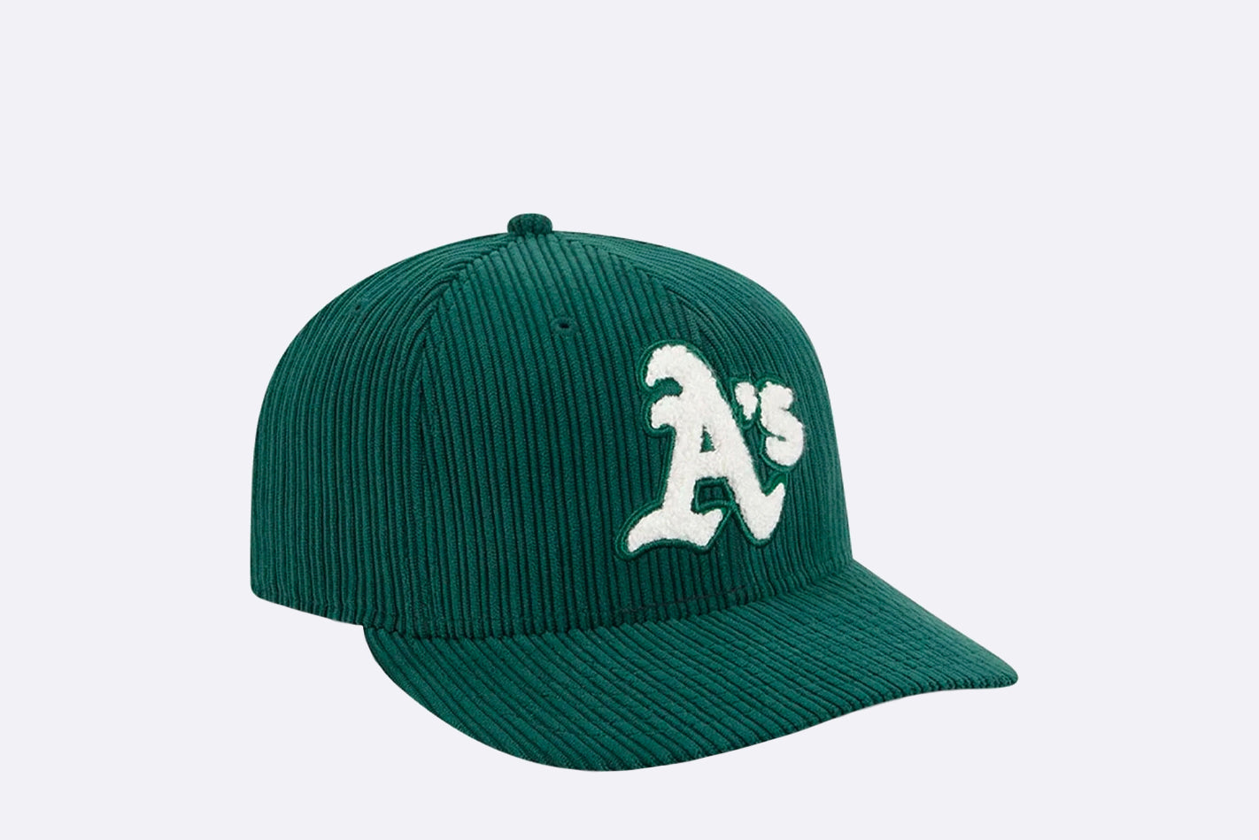 Gorra New Era Athletics MLB Chenille Pop 59FIFTY Fitted Verde Oscuro