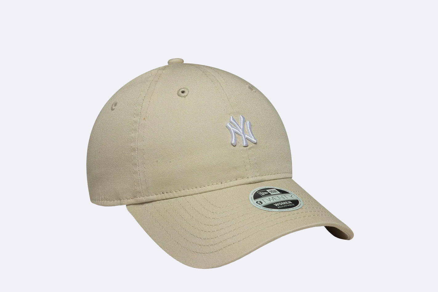 Gorra New Era League Essential Midi New York Yankees 9TWENTY Beige para Mujer