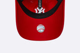 Gorra New Era League Essential Midi New York Yankees 9TWENTY Rojo para Mujer