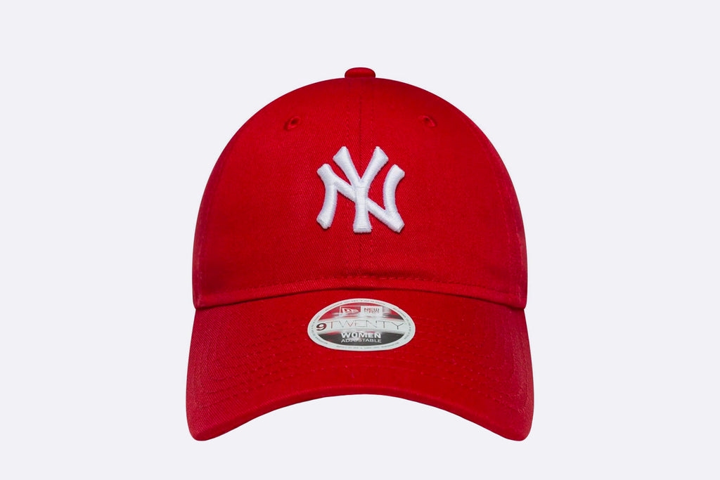 Gorra New Era League Essential Midi New York Yankees 9TWENTY Rojo para Mujer
