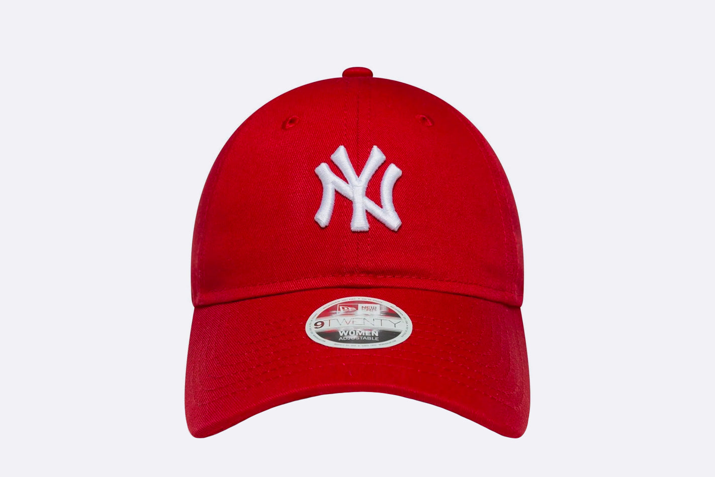 Gorra New Era League Essential Midi New York Yankees 9TWENTY Rojo para Mujer