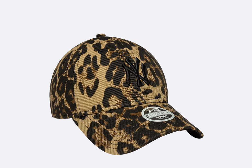 Gorra New Era MLB Leopard New York Yankees 9TWENTY Estampado Mujer
