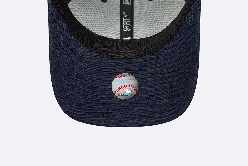 Gorra New Era MLB Linen New York Yankees 9FORTY M-crown Azul Marino unisex