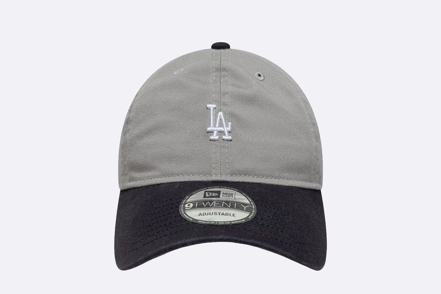 Gorra New Era MLB Washed Contrast LA Dodgers 9TWENTY Gris Unisex