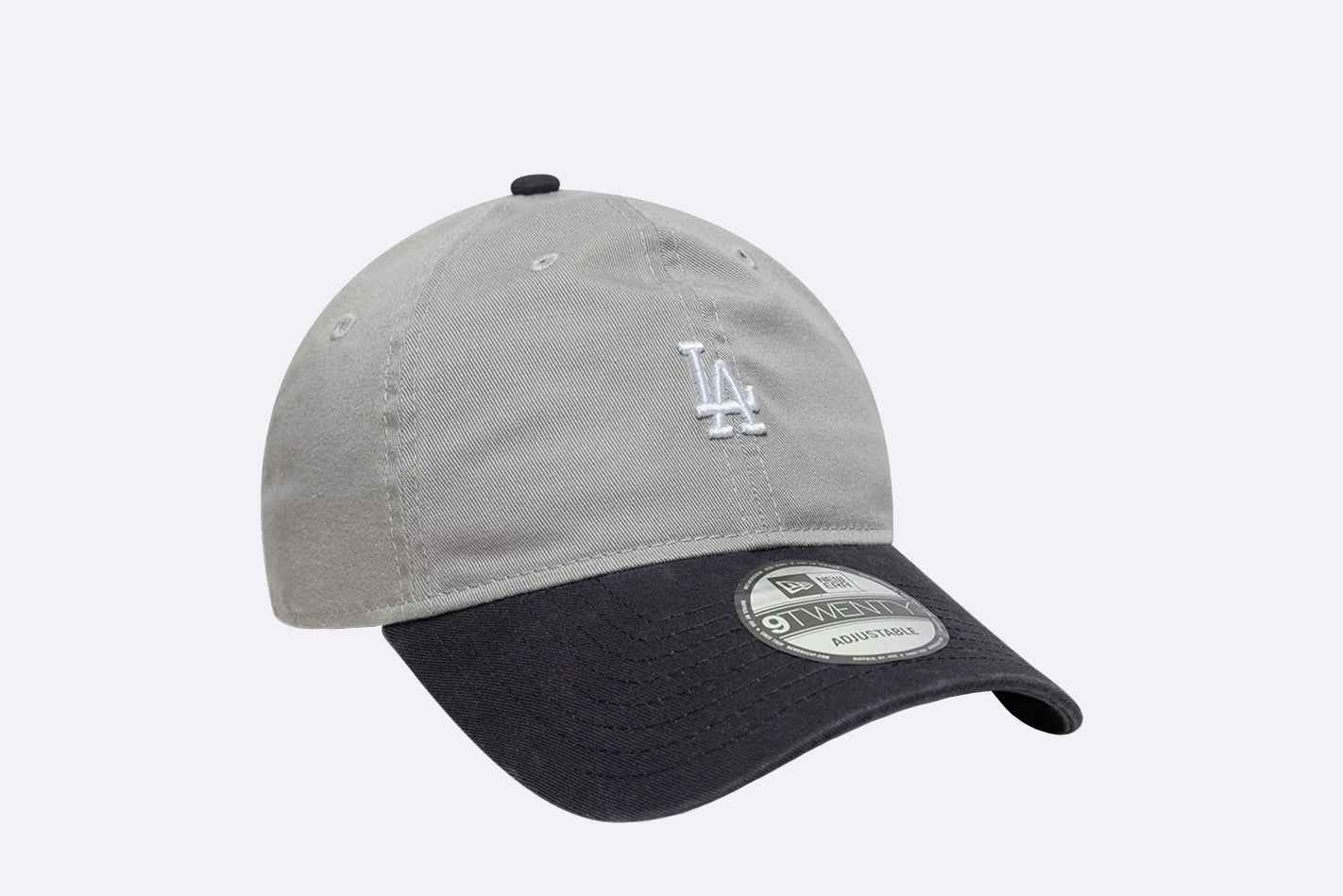 Gorra New Era MLB Washed Contrast LA Dodgers 9TWENTY Gris Unisex