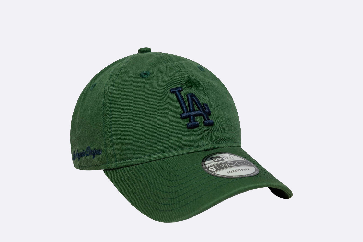 Gorra New Era MLB Washed Script LA Dodgers 9TWENTY Verde Unisex