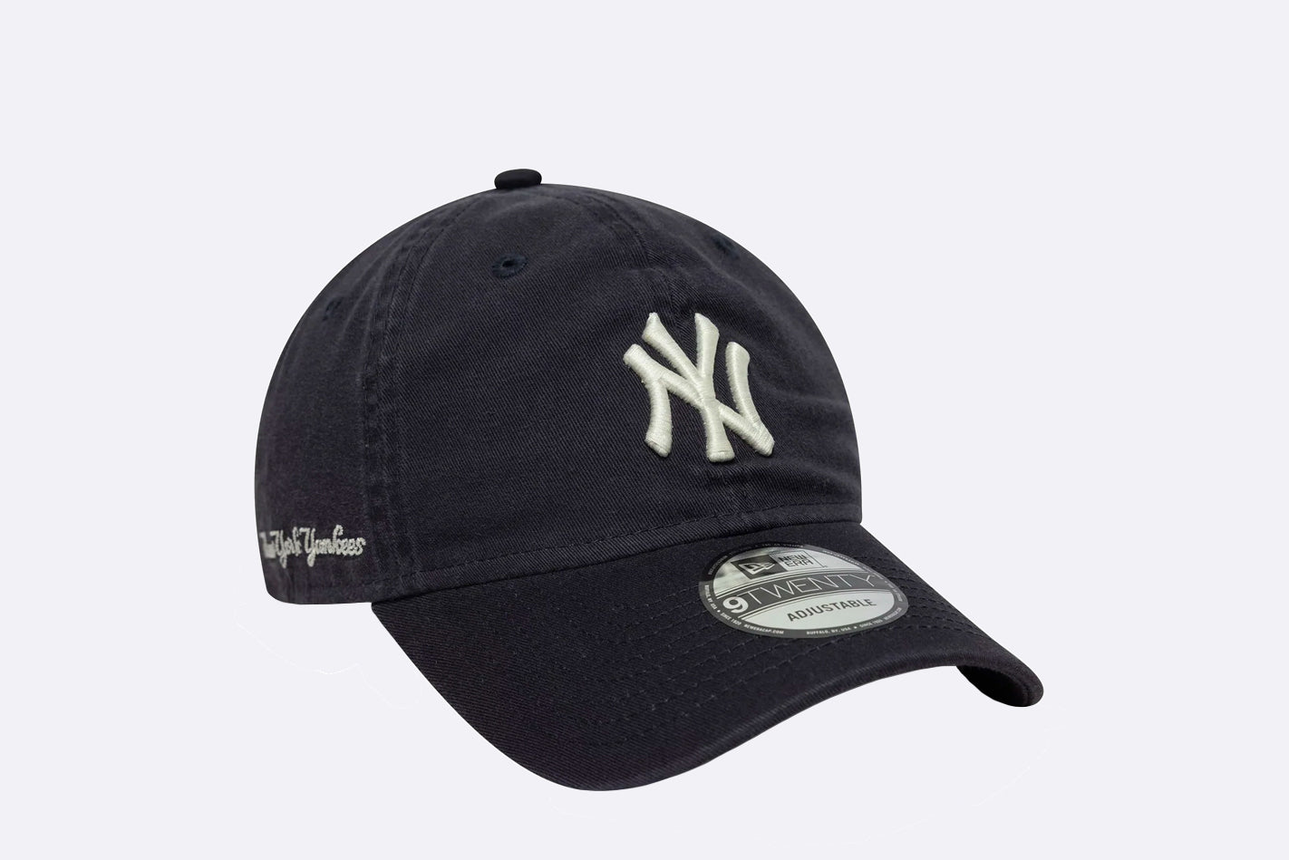 Gorra New Era MLB Washed Script New York Yankees 9TWENTY Azul marino unisex