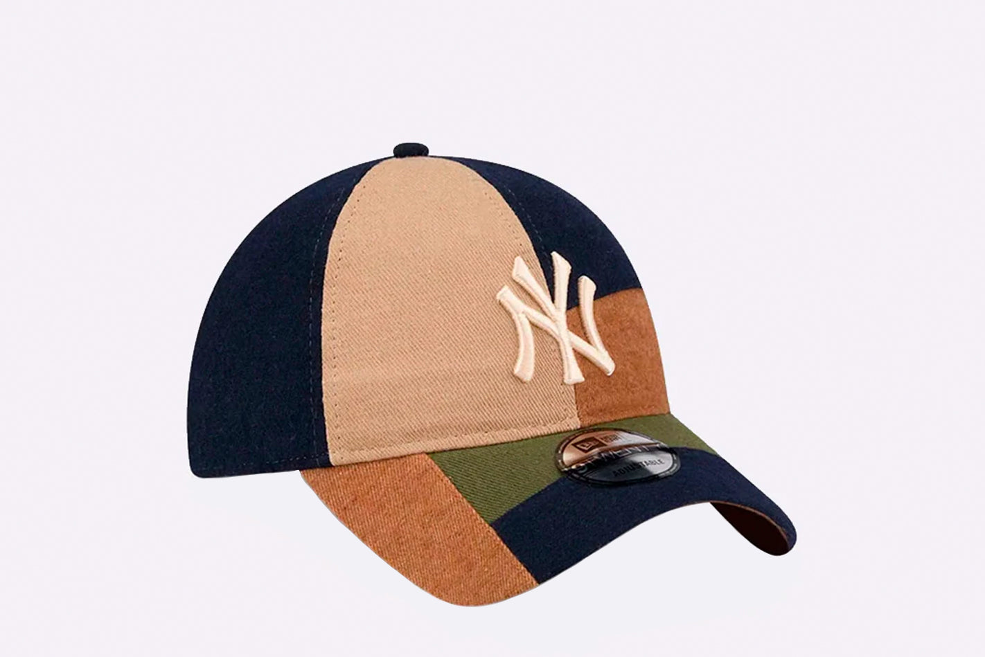New Era New York Yankees MLB Patchwork 9TWENTY Marrón