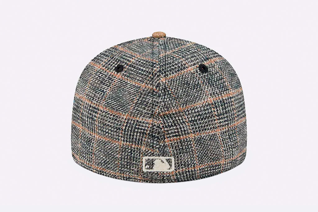 New Era New York Yankees MLB Vintage Tweed Retro Crown 59FIFTY Fitted Azul