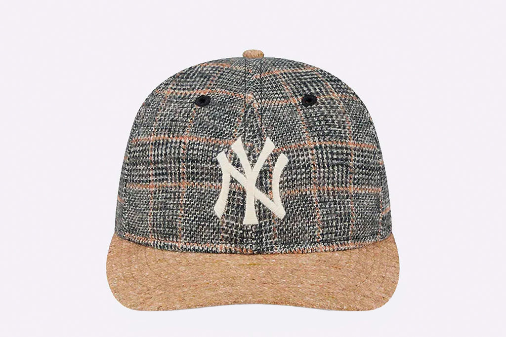New Era New York Yankees MLB Vintage Tweed Retro Crown 59FIFTY Fitted Azul