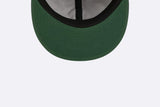 Gorra New Era New York Yankees MLB Wool Pinstripe 9FIFTY Retro Crown Strapback Marron Unisex
