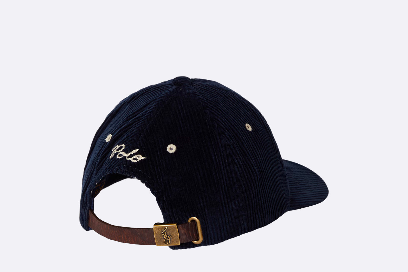 Gorra Polo Ralph Lauren Corduroy Authentic Baseballcap azul marino unisex