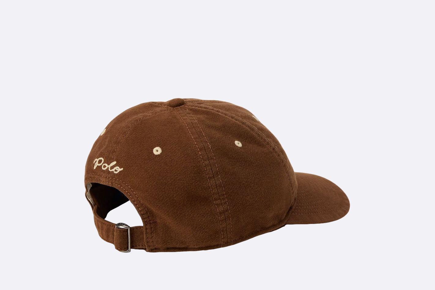 Gorra Polo Ralph Lauren Suede Authentic Baseball Cap marron unisex