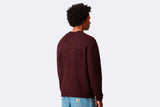 Jersey Carhartt WIP Chedda Sweater Granate para hombre