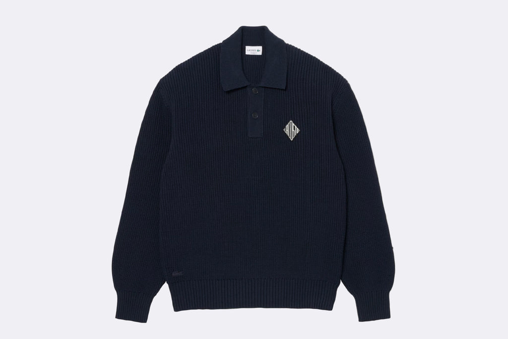 Jersey Lacoste Sweater Negro para hombre