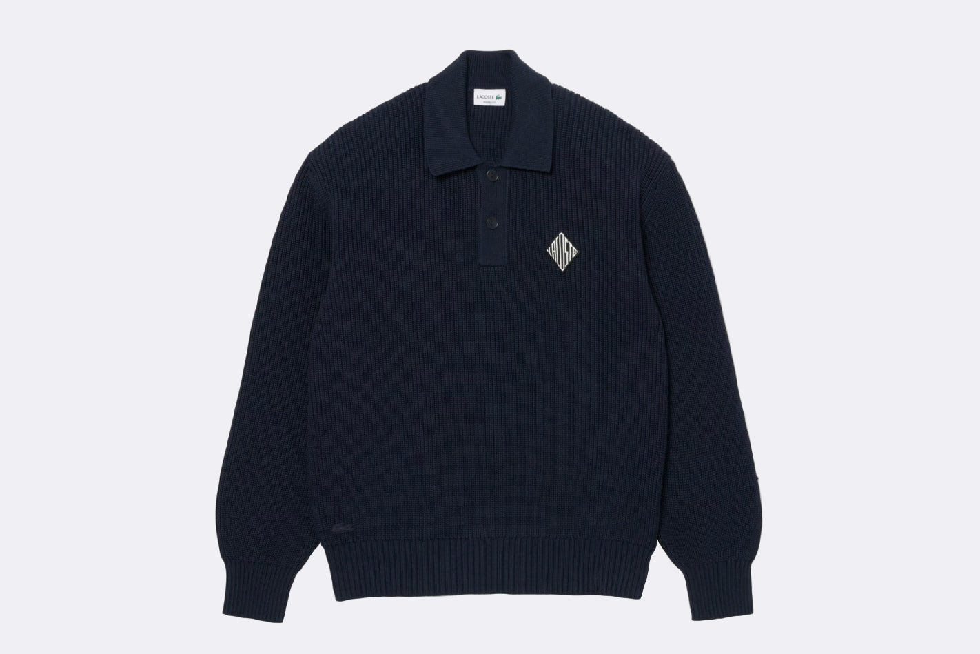 Jersey Lacoste Sweater Negro para hombre