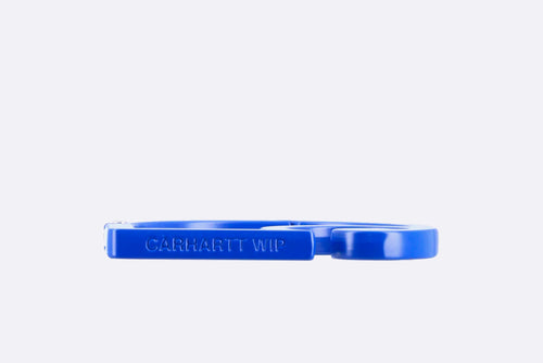 Llavero Carhartt WIP C-logo Carabiner Zinc Alloy Azul unisex