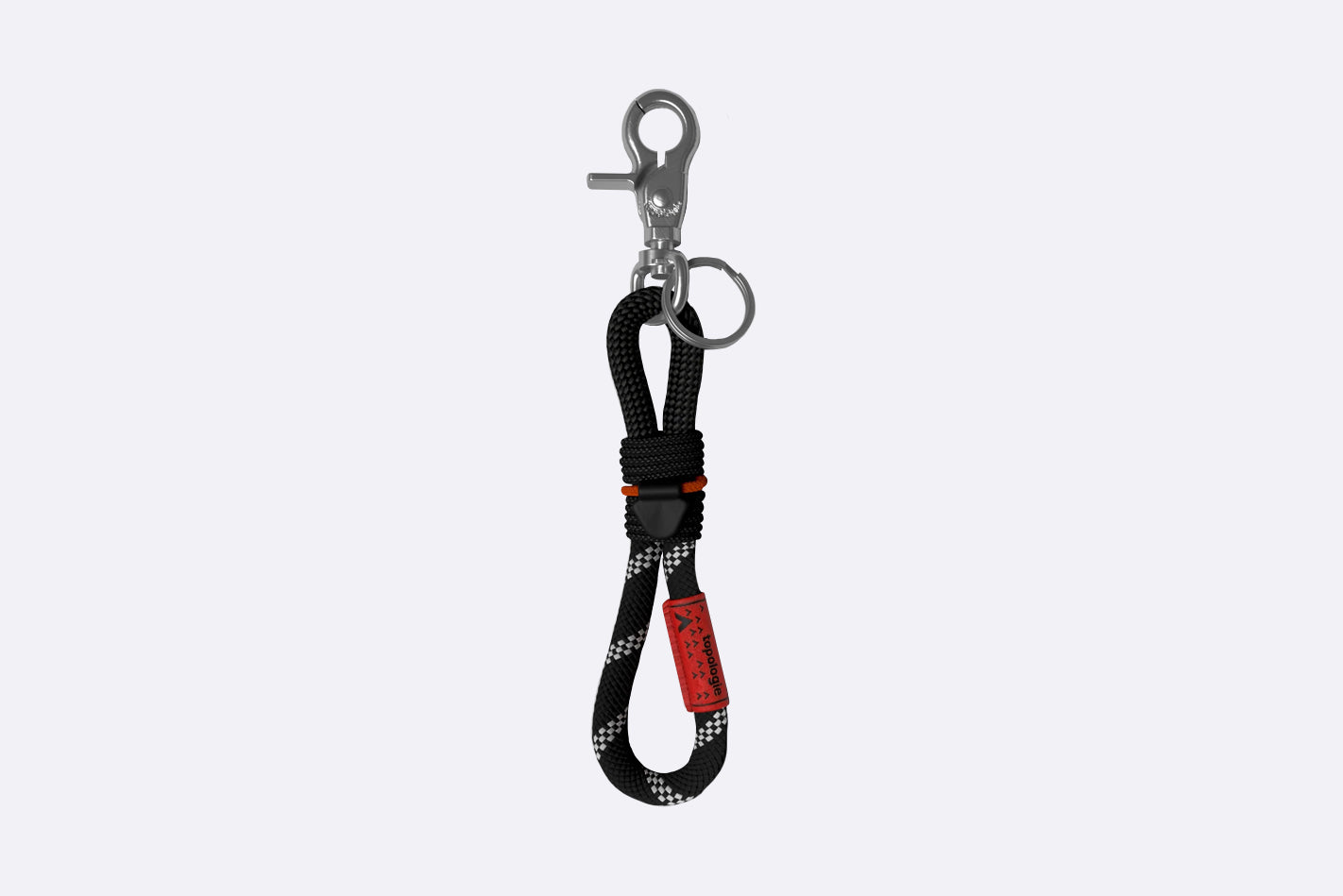 Llavero Topologie 8mm Loop Key Holder Negro Unisex