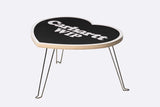 Mesa Carhartt WIP Heart Folding Table Black White