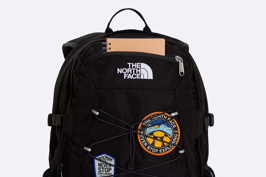 Mochila The North Face Borealis Classic Patch Negra con parches Unisex