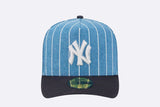 New Era New York Yankees MLB Parallel 59FIFTY A-frame Fitted Azul marino Unisex
