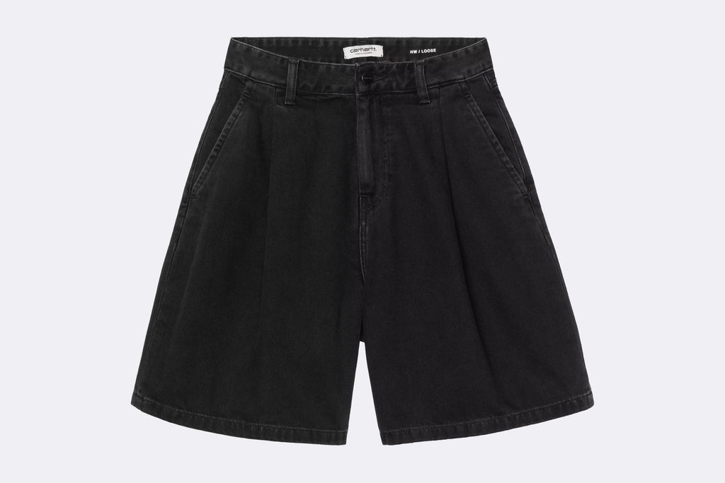 Pantalon Carhartt WIP Alta Short Negro para Mujer
