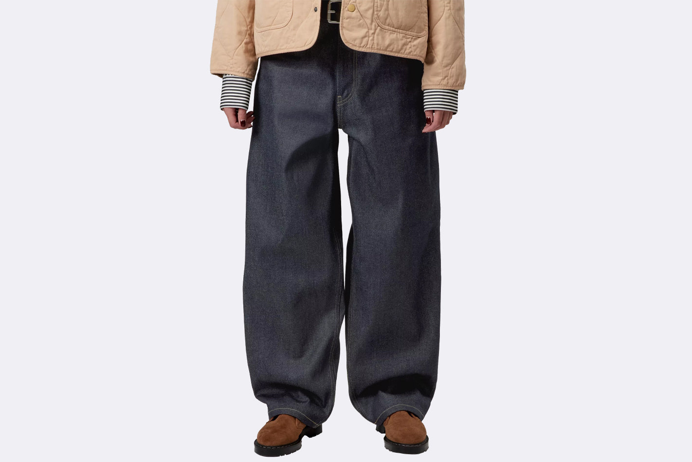 Pantalon Carhartt WIP Brandon Pant Azul para Mujer