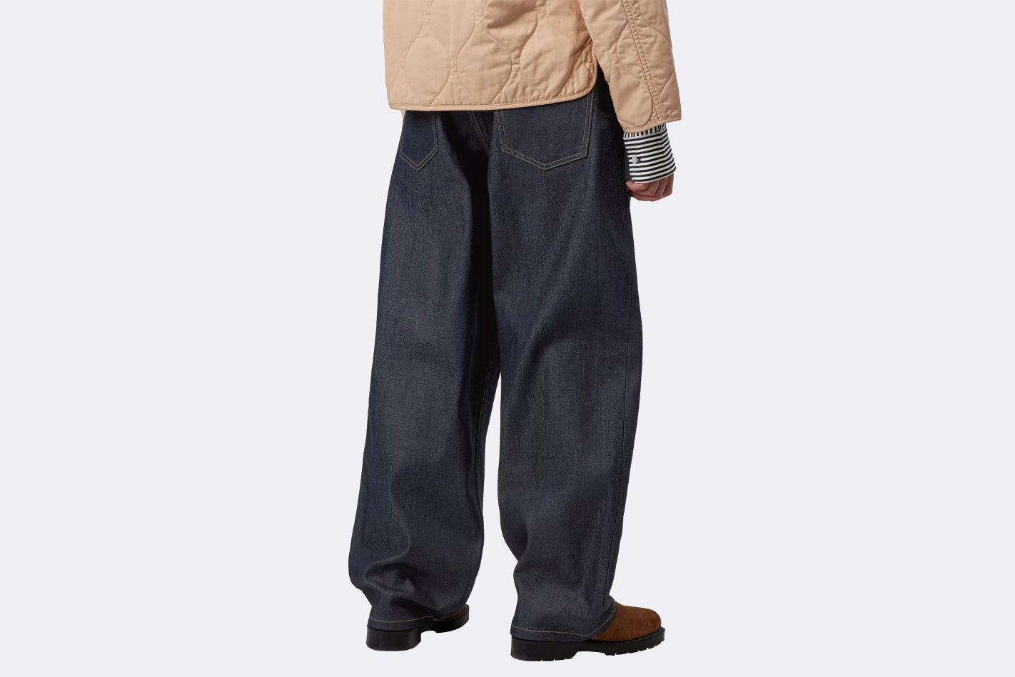 Pantalon Carhartt WIP Brandon Pant Azul para Mujer