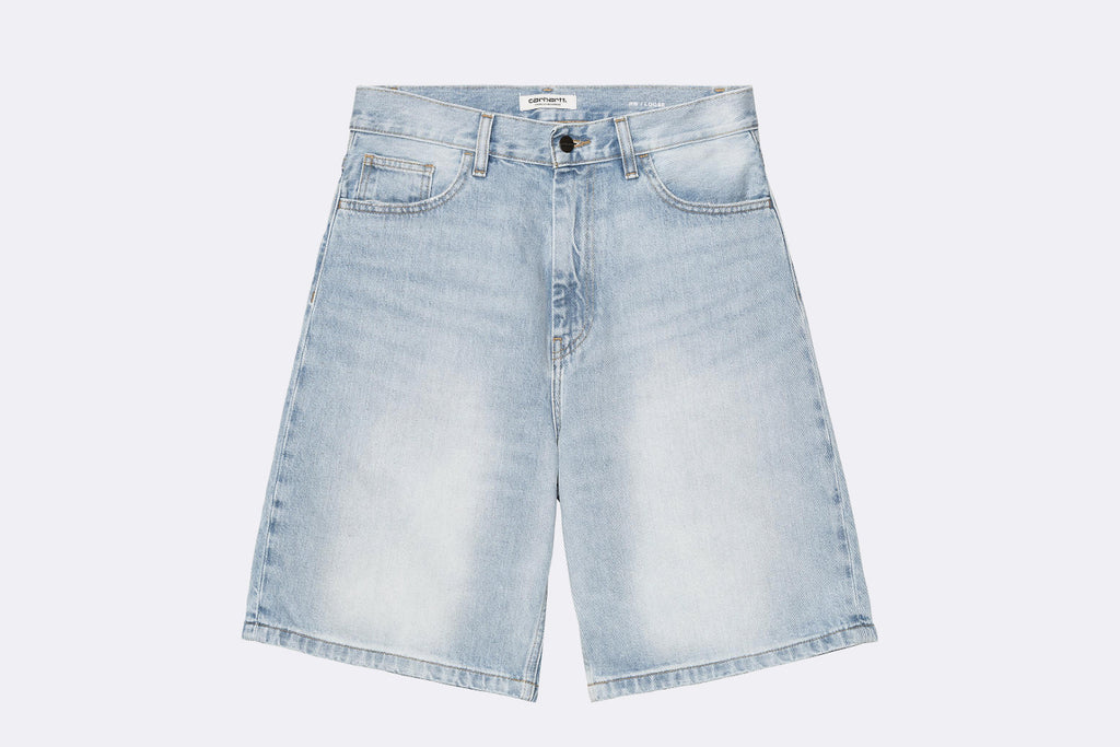 Pantalon Carhartt WIP Brandon Short Vaquero Azul para Mujer