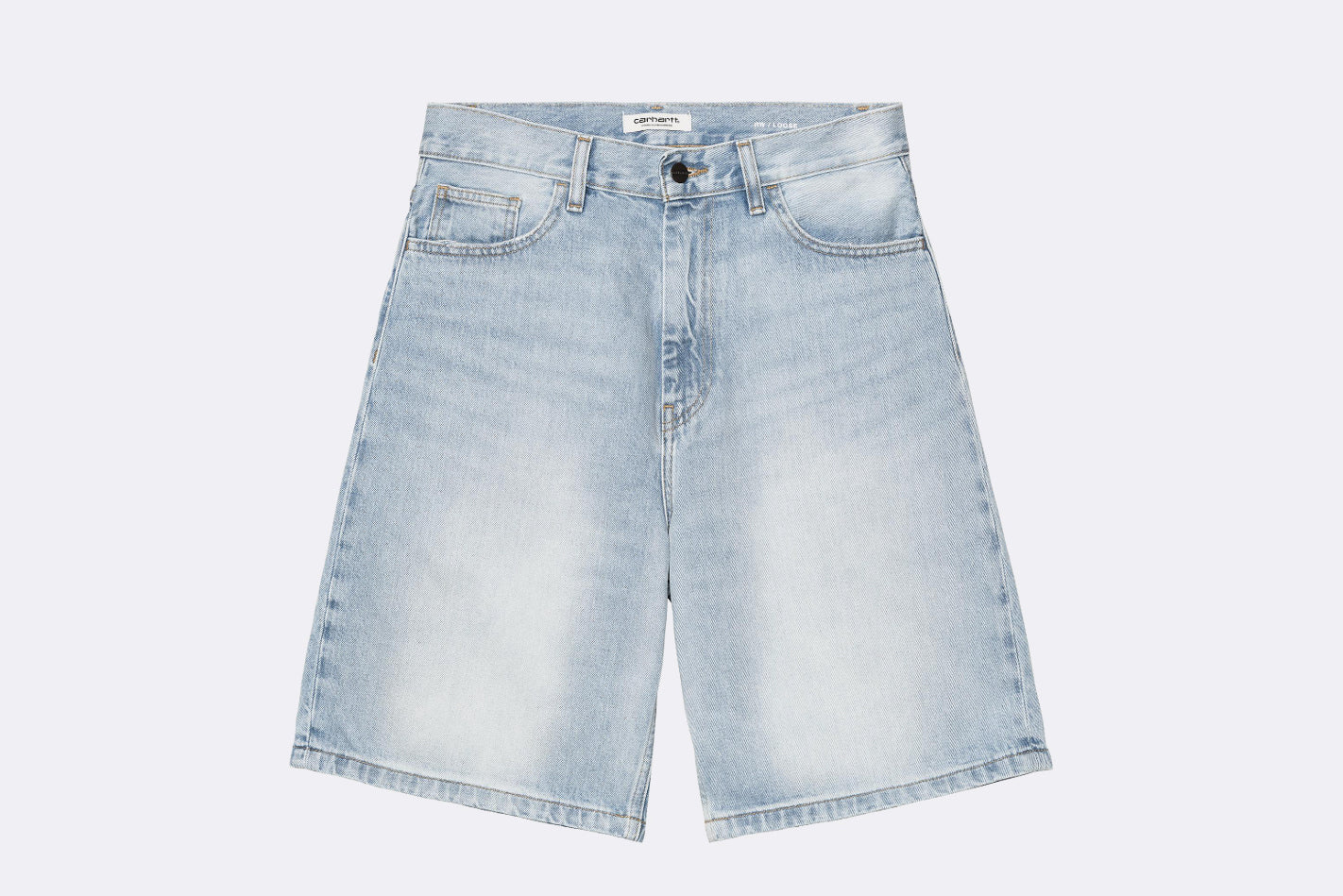 Pantalon Carhartt WIP Brandon Short Vaquero Azul para Mujer