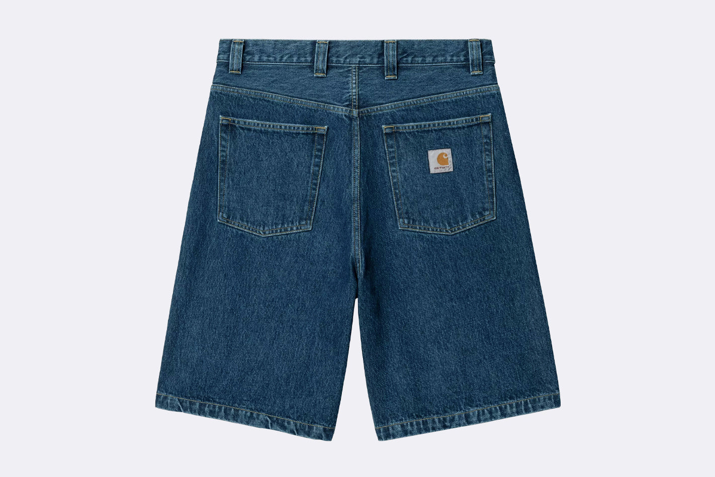 Pantalon Carhartt WIP Brandon Short Azul para Hombre