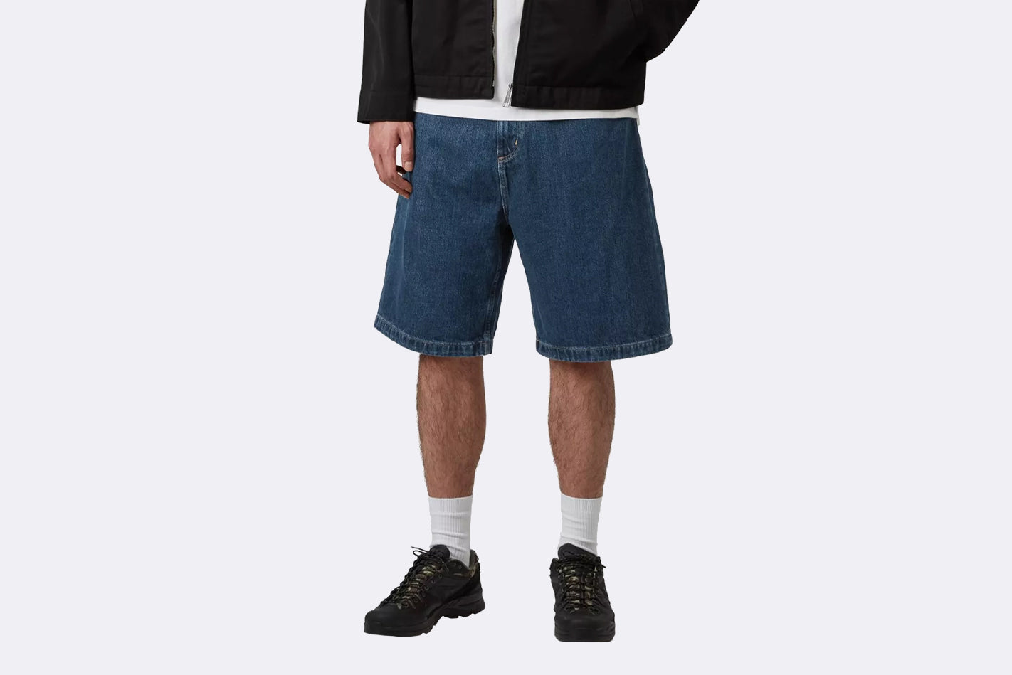 Pantalon Carhartt WIP Brandon Short Vaquero Azul para Hombre