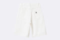 Pantalon Carhartt WIP Brandon Short Vaquero Blanco para Mujer
