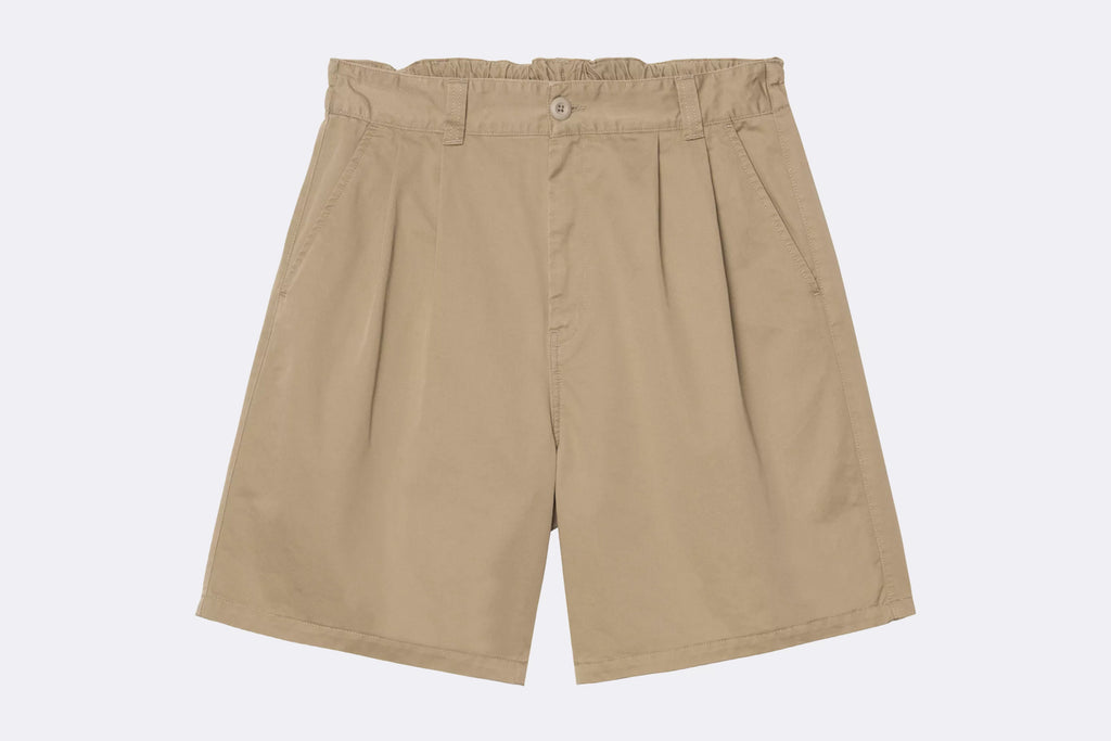 Pantalon Carhartt WIP Marv Short Marron para Hombre